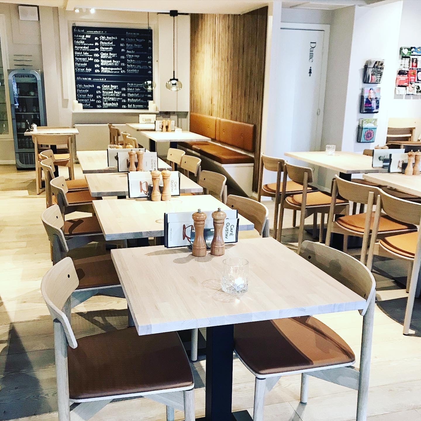 Indretning af Café Gustav - LIVING bornholm